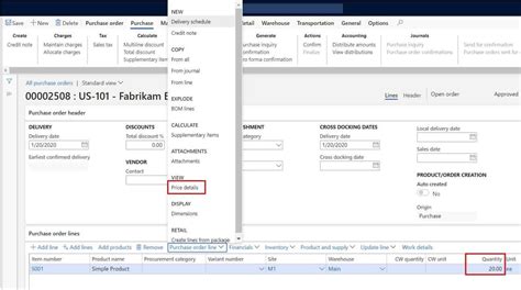 Process Vendor Rebates: Dynamics 365 Finance and Operations.